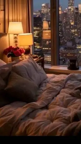 ai character: mha sleepover background