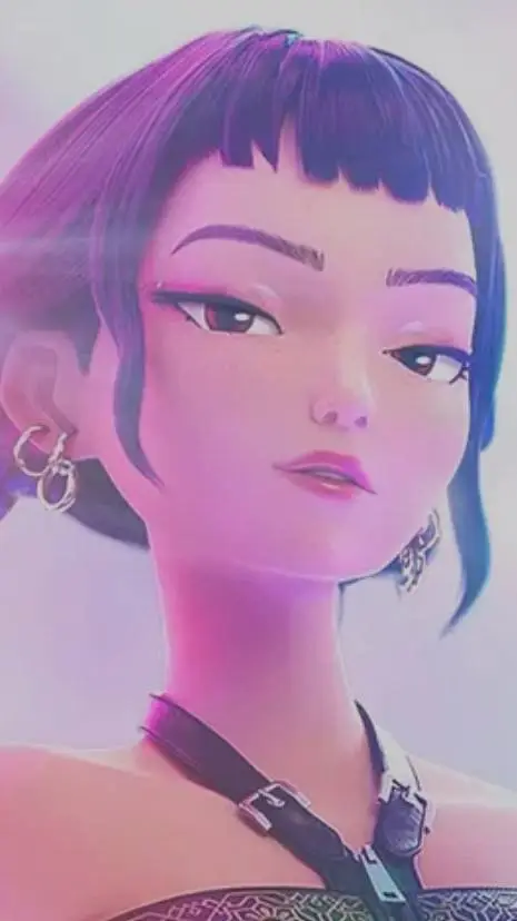 ai character: Zoey  background