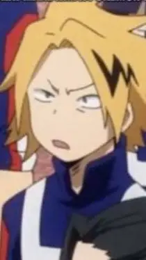 ai character: nonbionary Denki background