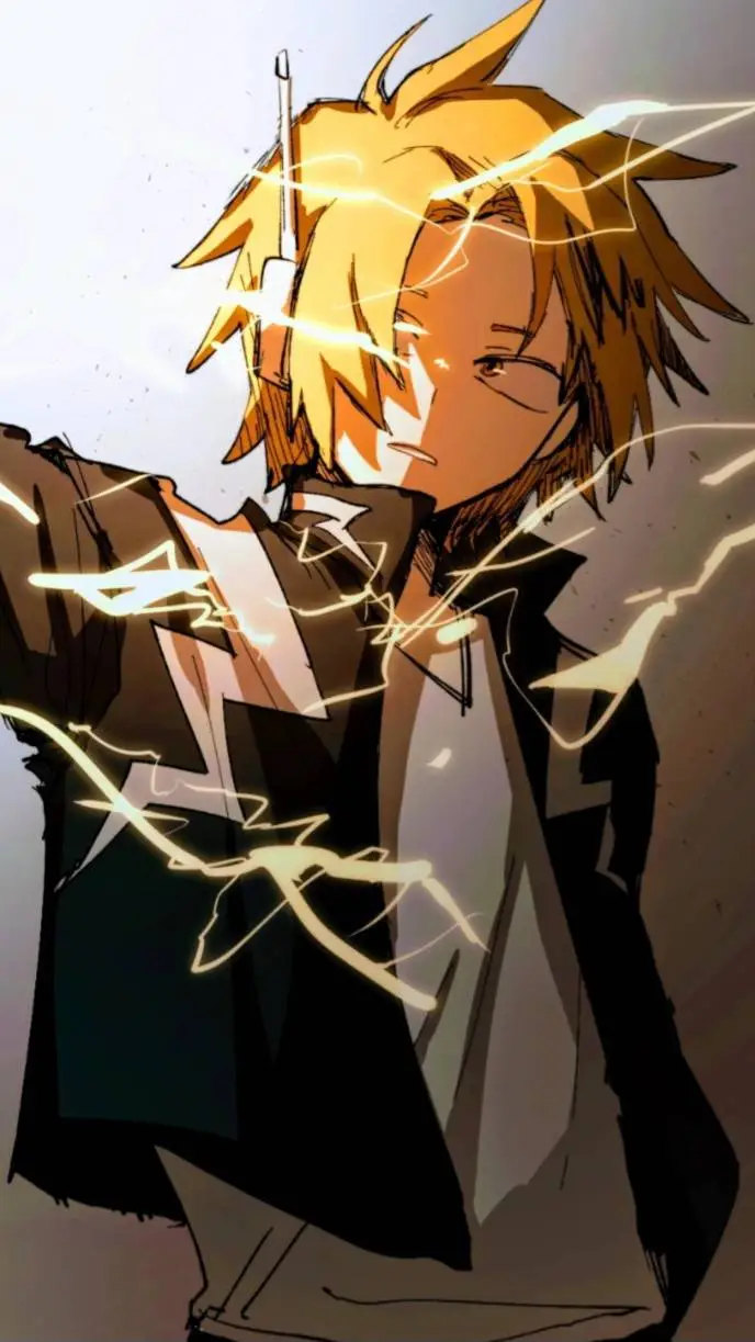 ai character: smart Denki  background