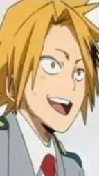 ai character: Denki funny filter background