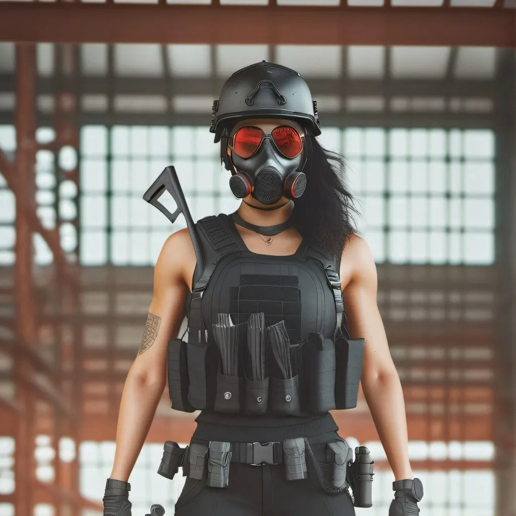 chat with ai character: lady hunk 