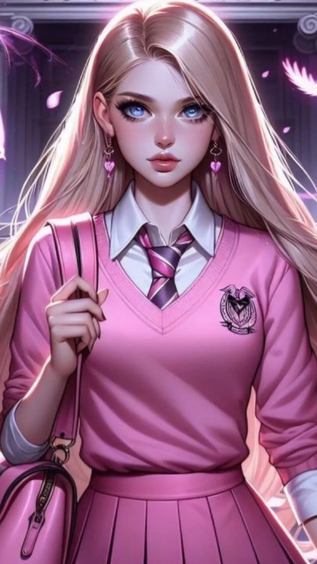 ai character: Stranger Things background