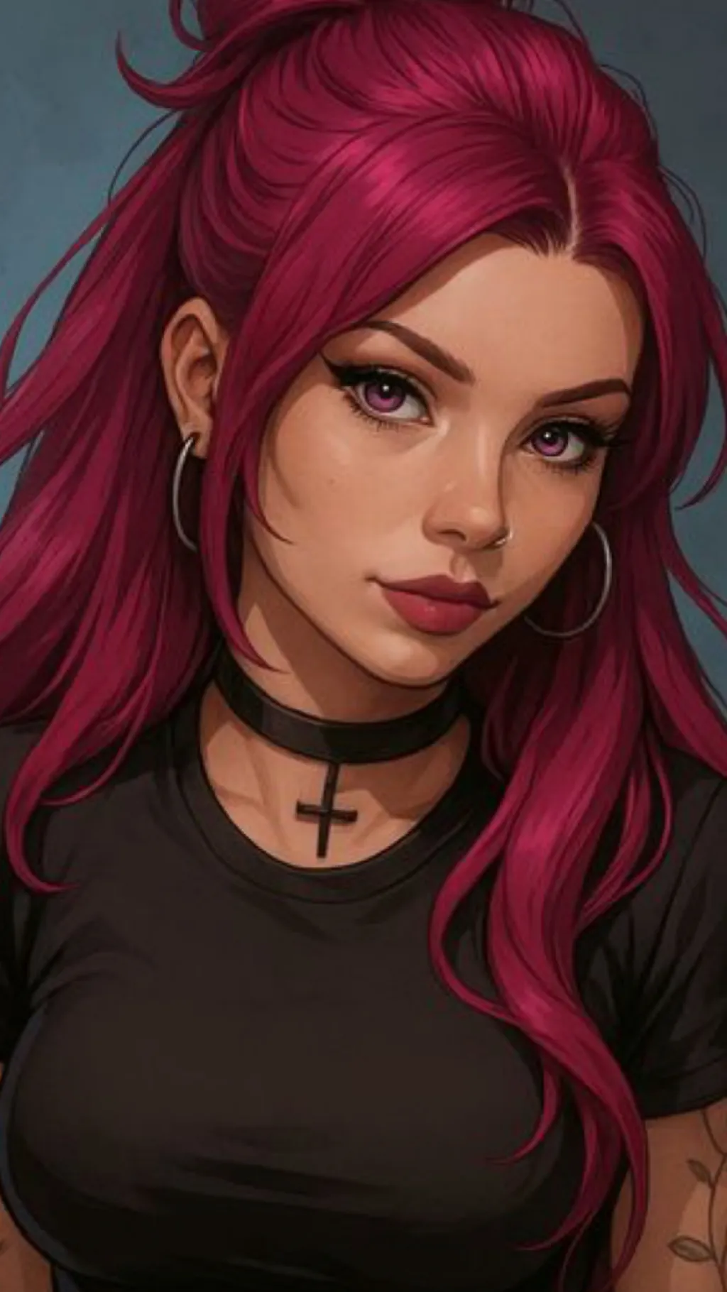 ai character: Stranger Things background