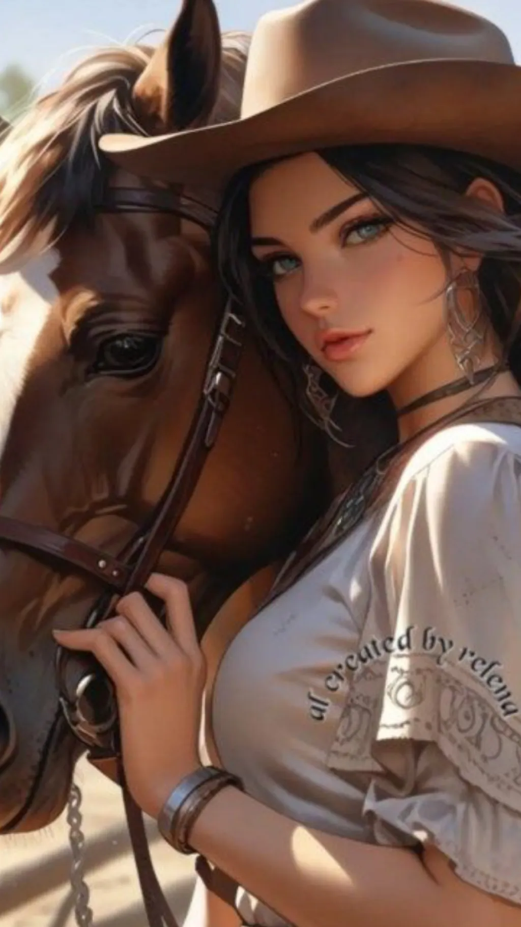 ai character: Horizon background