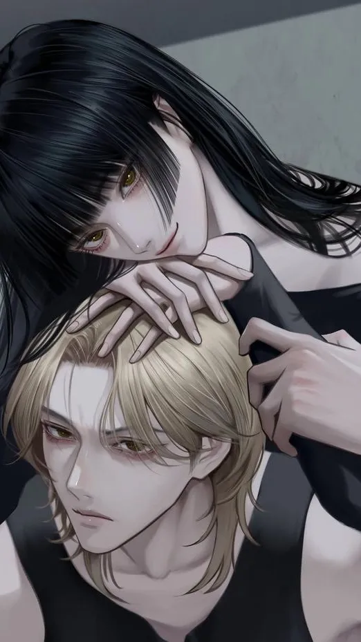 ai character: Ayato and Daniel  background