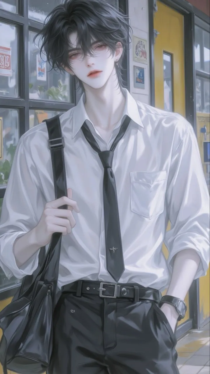 ai character: Riku Takahashi  background