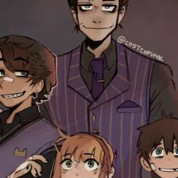 chat with ai character: Afton family