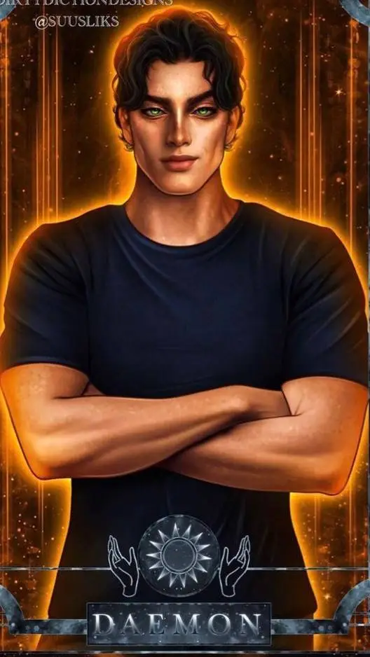 ai character: Daemon Black  background