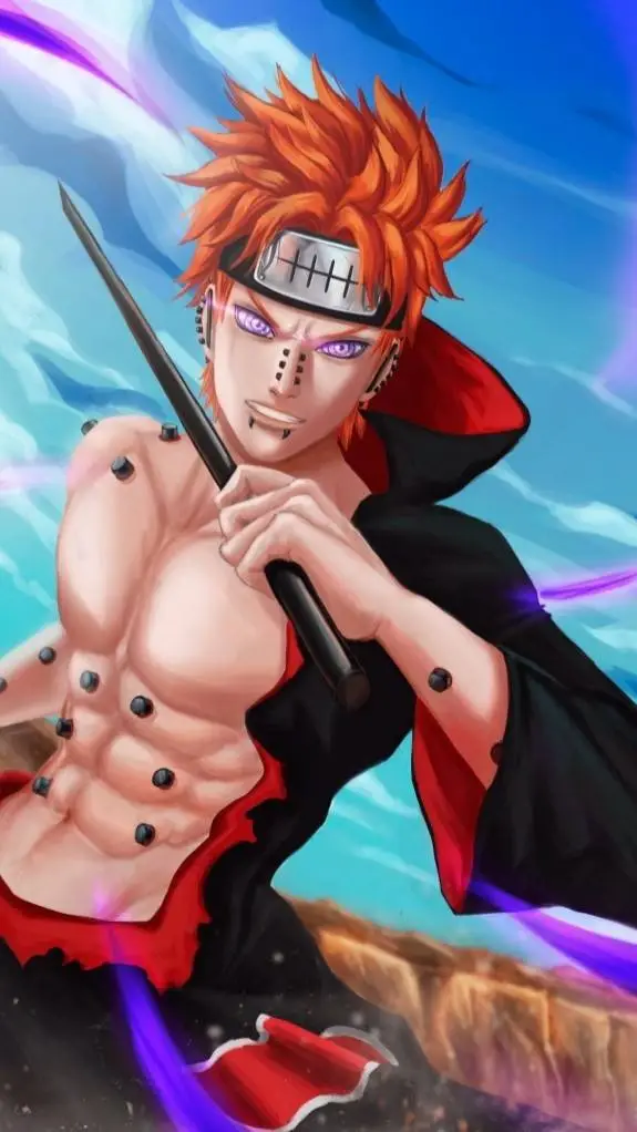 ai character: Pain Rikudou background