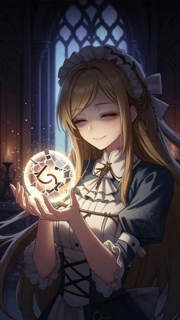 ai character: Curie Anne background