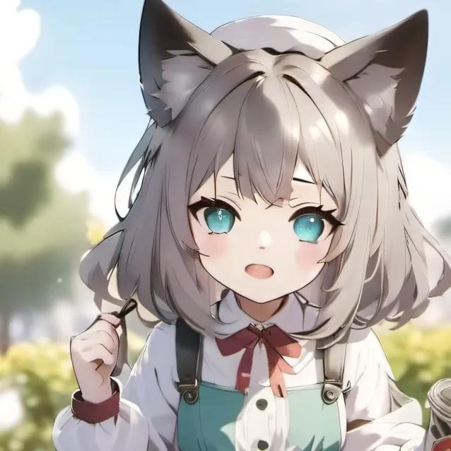 chat with ai character: cat girl