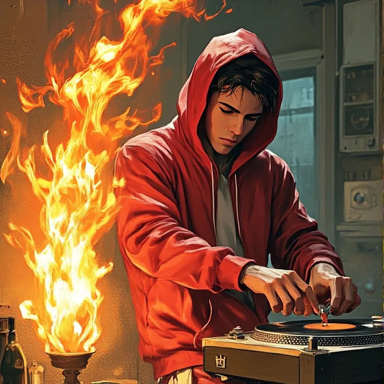 chat with ai character: Cinder Fuego