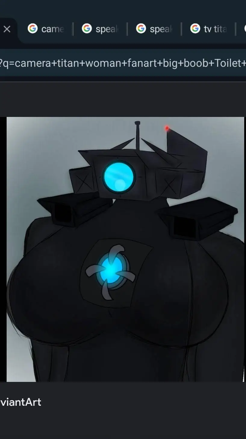 ai character: Camera Titan woman background