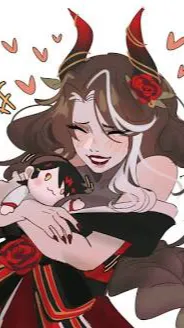 ai character: Roseae background