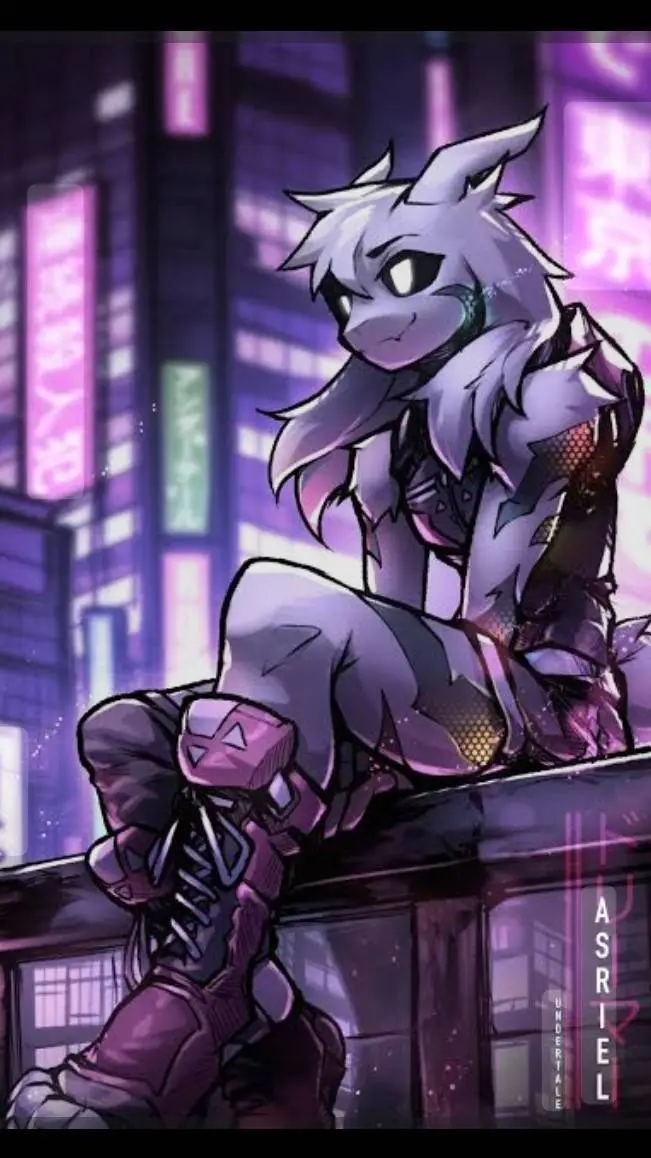 ai character: Asriel Dreemurr  background