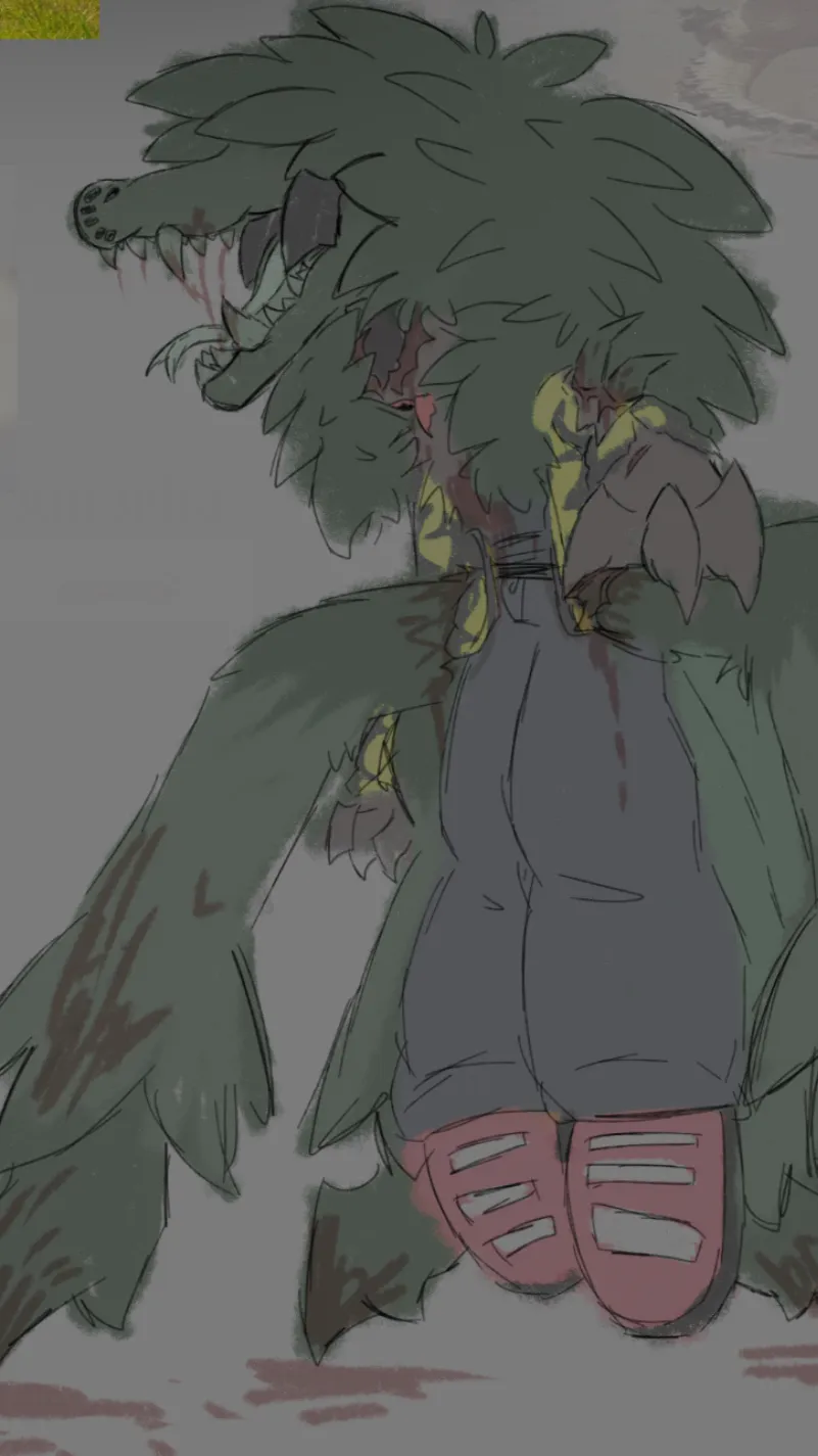 ai character: Griefer angst background