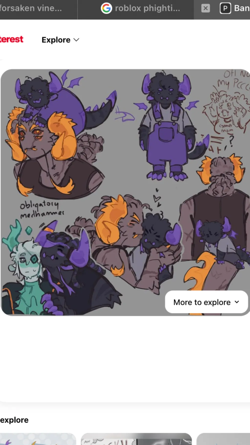 ai character: Mother!!  background