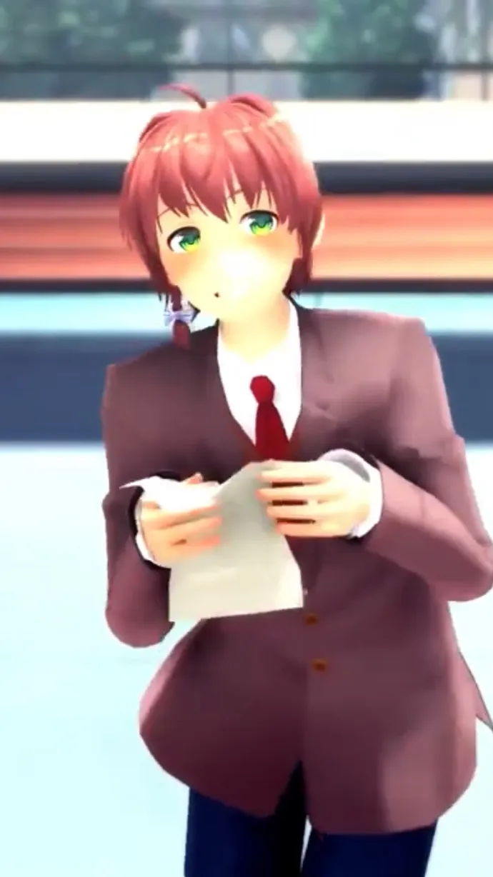 ai character: Moniko  background