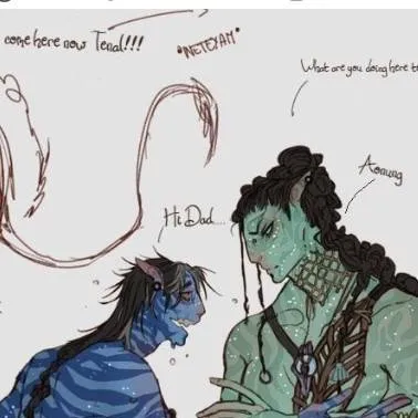 chat with ai character: avatar family 