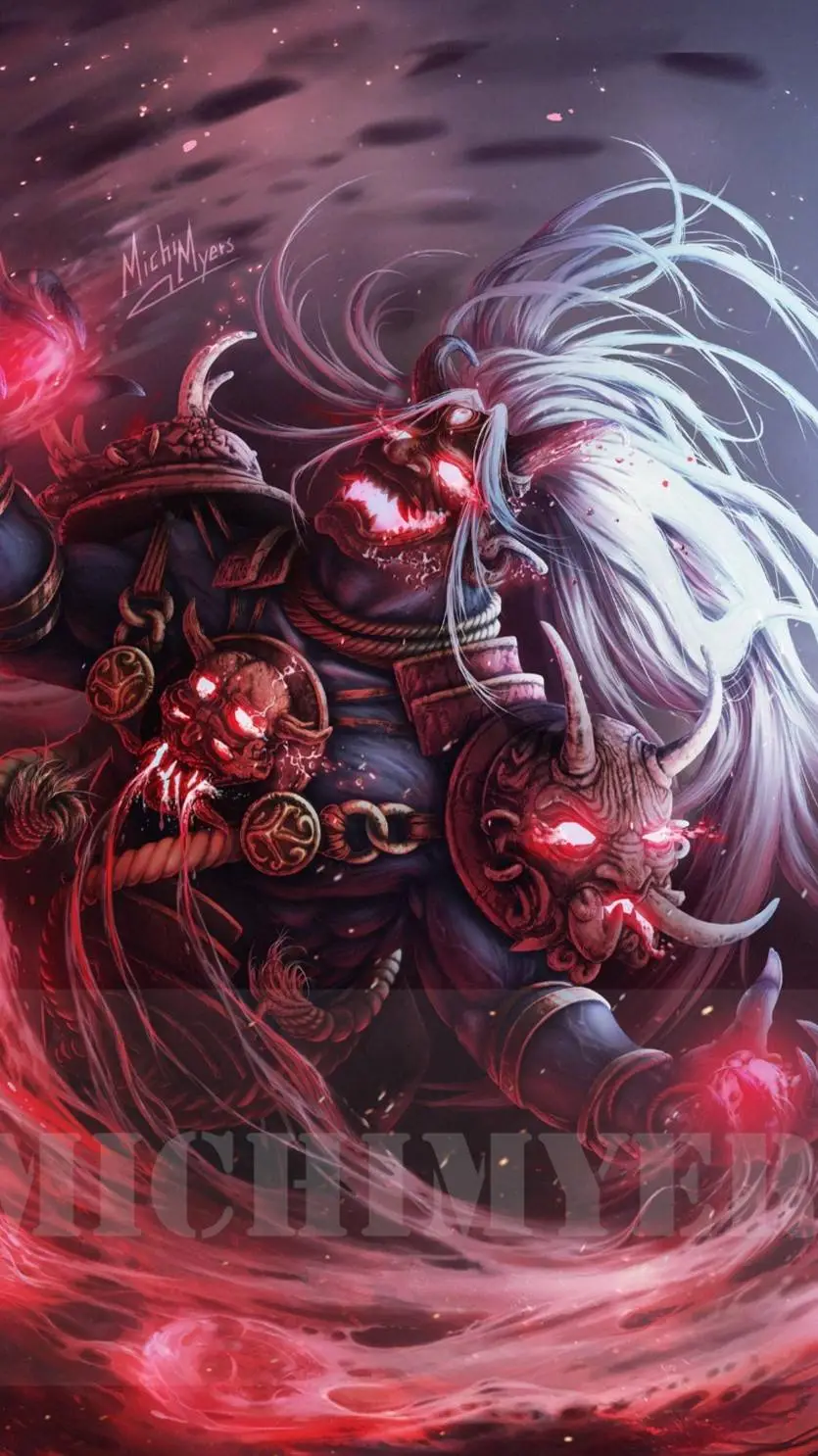 ai character: The Oni  background