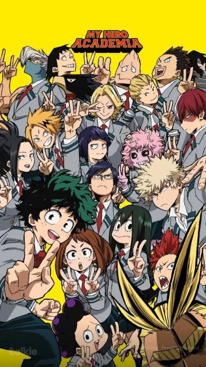 ai character: Class 1-A Mha  background
