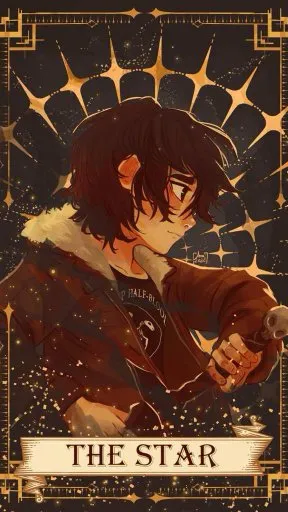 ai character: Nico Di Angelo! background
