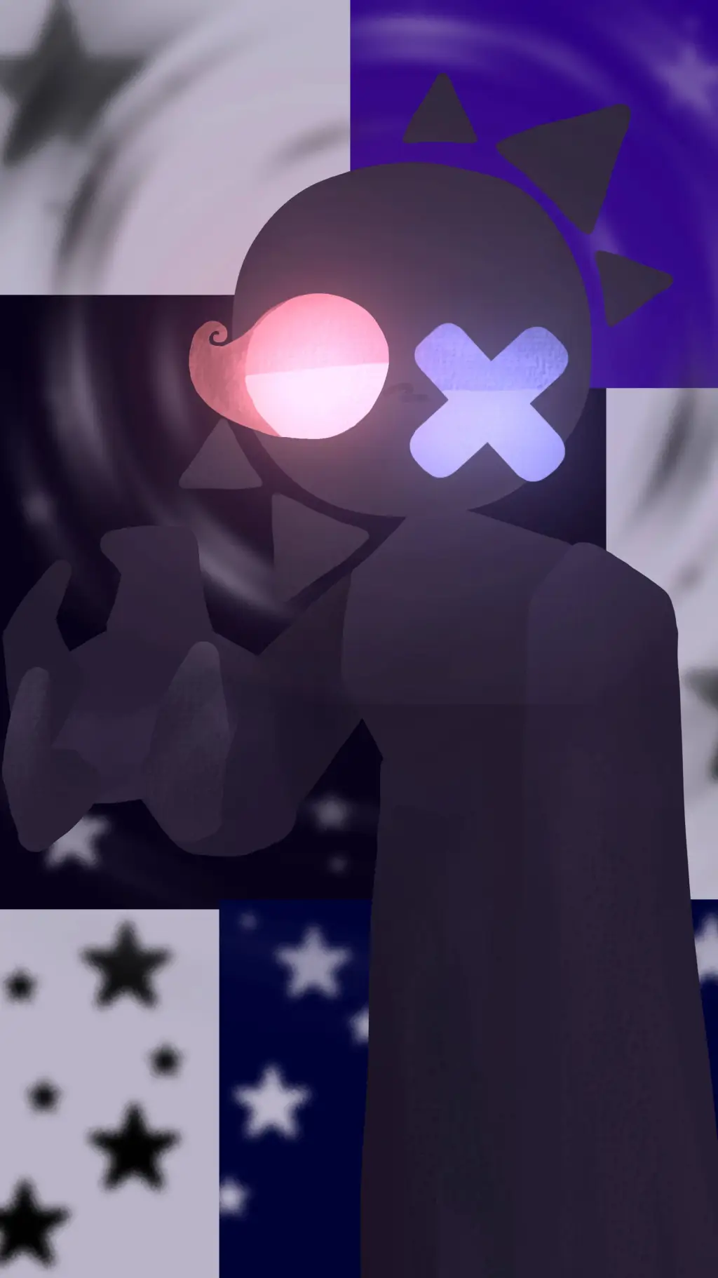 ai character: ★OX★ background
