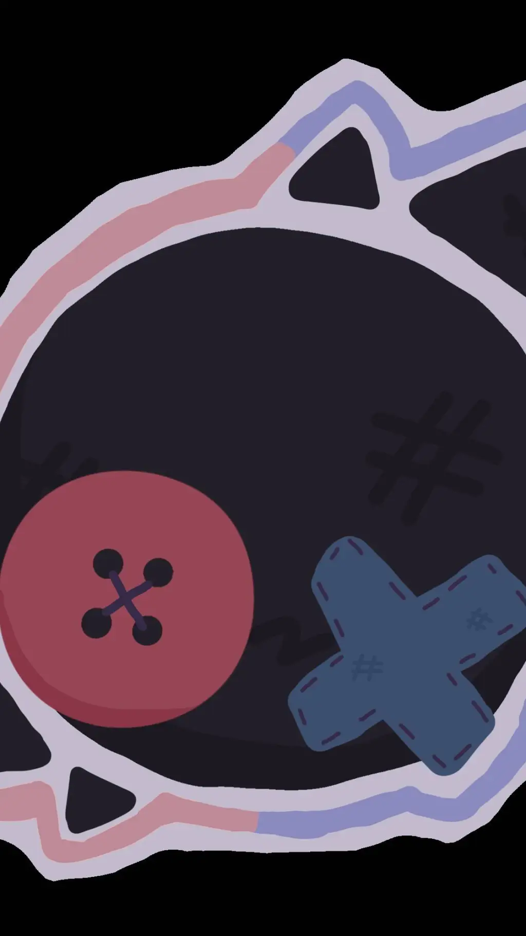 ai character: plush OX background