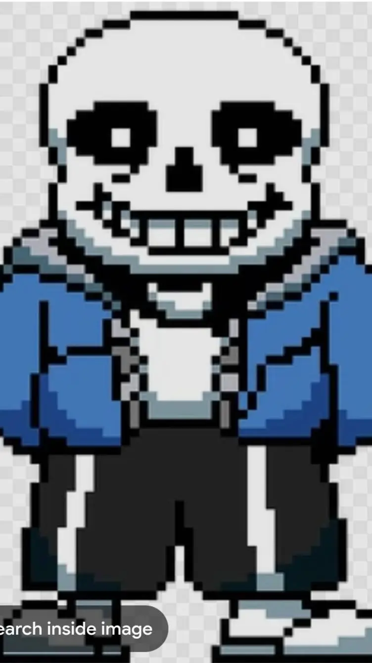 ai character: sans fight background
