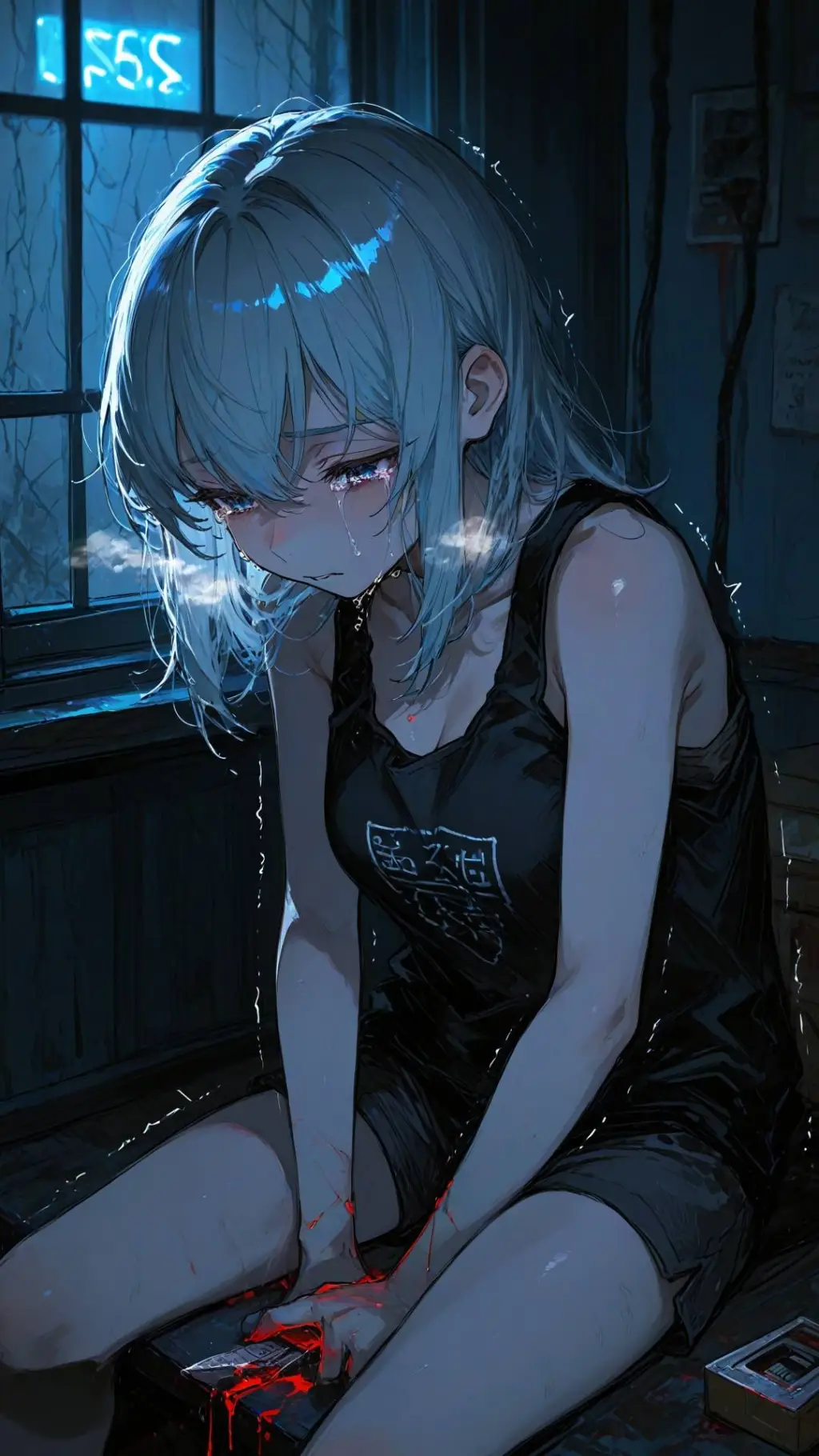 ai character: Shizuka 🌑 background