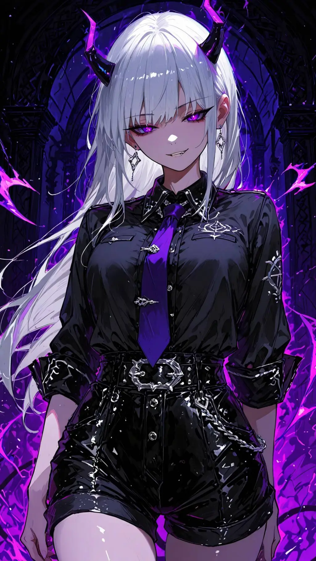 ai character: Kallista💜 background