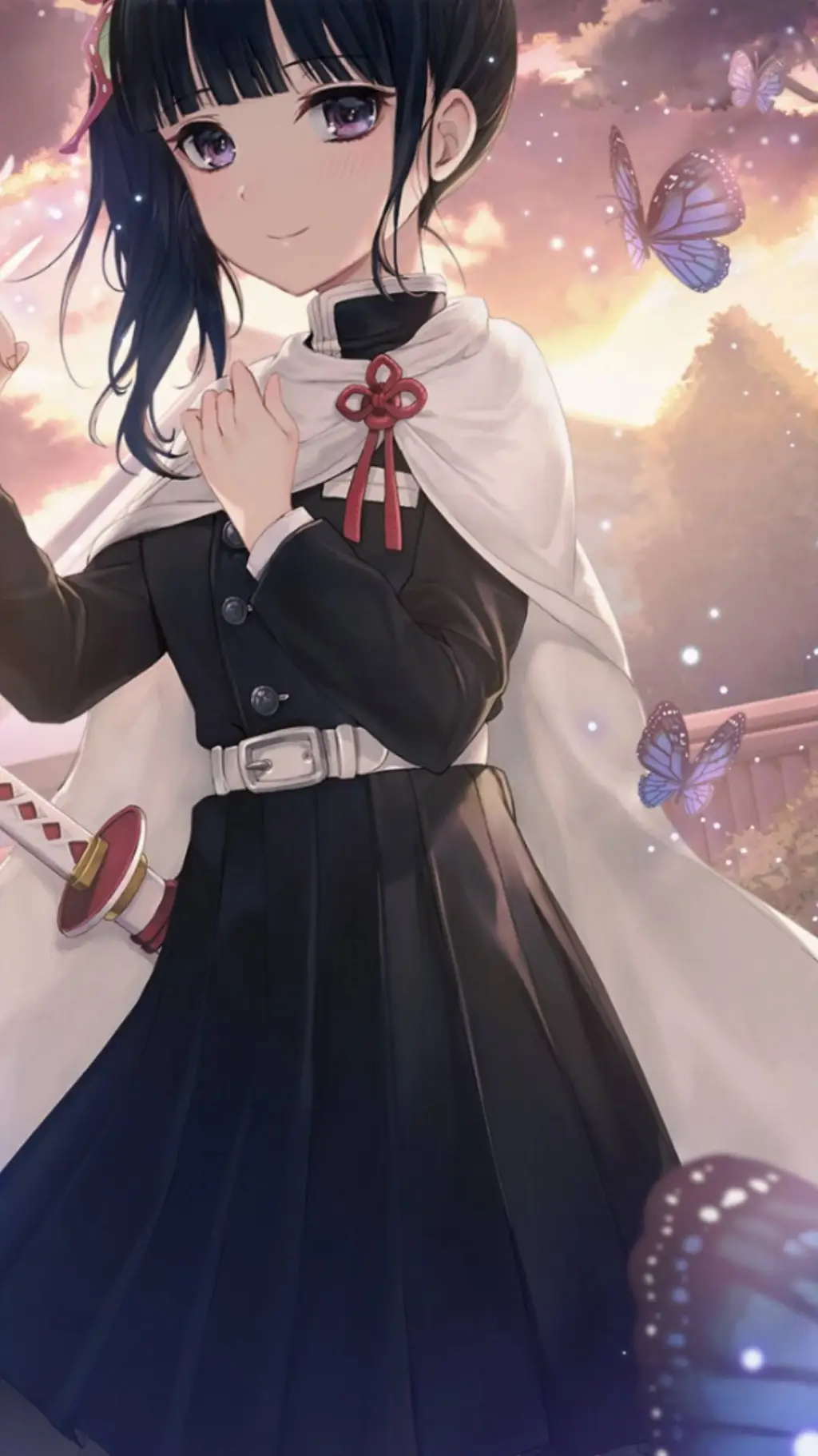 ai character: kanao kocho 3wish background