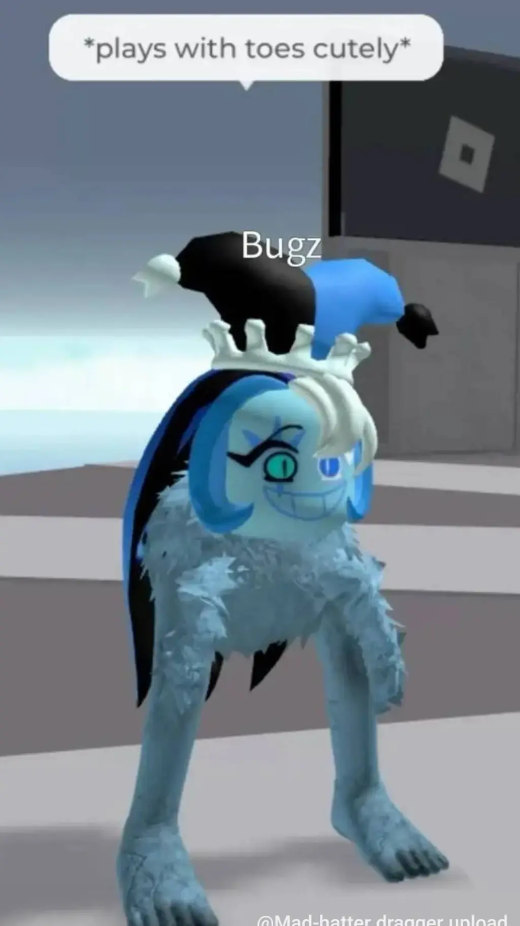 ai character: Shadow milk cookie background