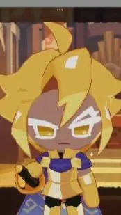 ai character: Lemon curd cookie  background