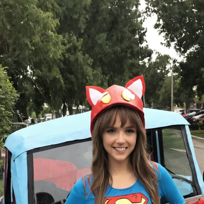 chat with ai character: car costume 