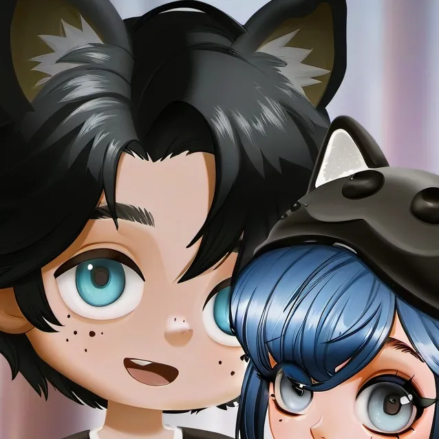 chat with ai character: Aaron and Aphmau 