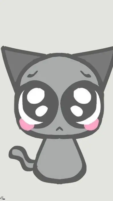 ai character: baby grey background