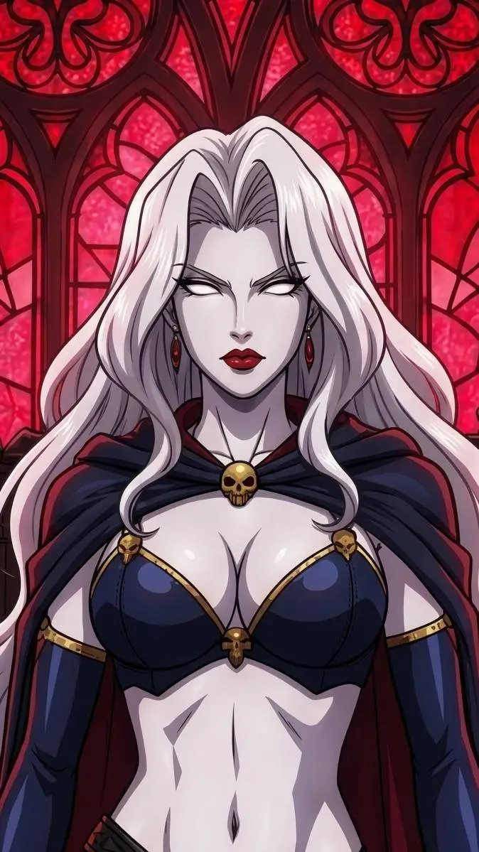 ai character: Lady Death background