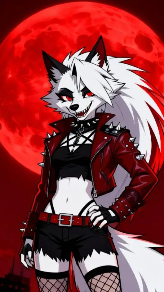 ai character: LOONA HELLHOUND background