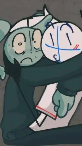 ai character: clock x animatic☆ background