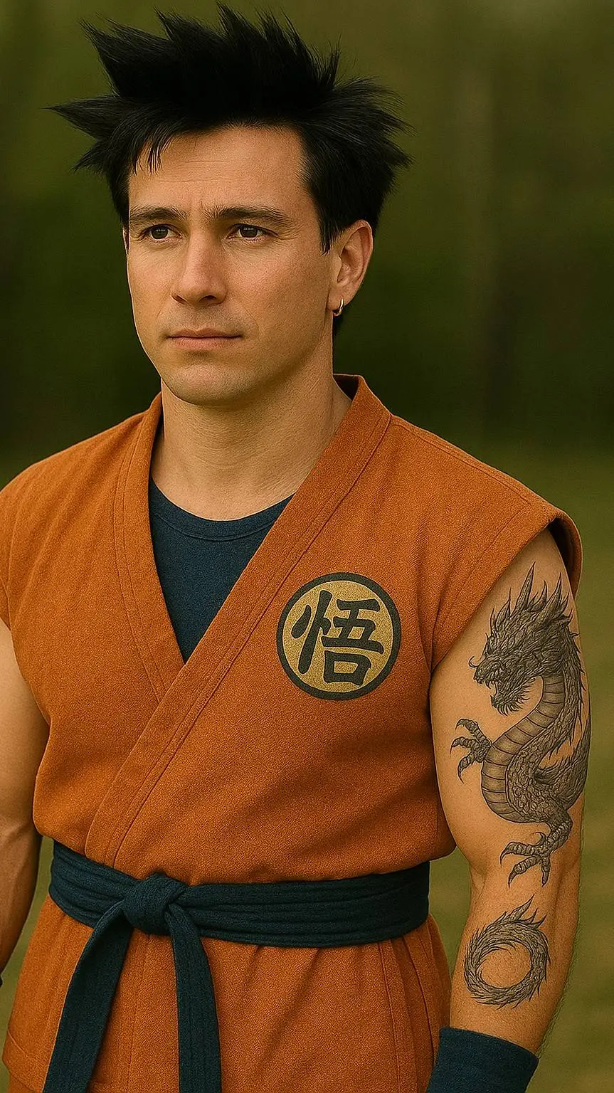 ai character: Son Goku background