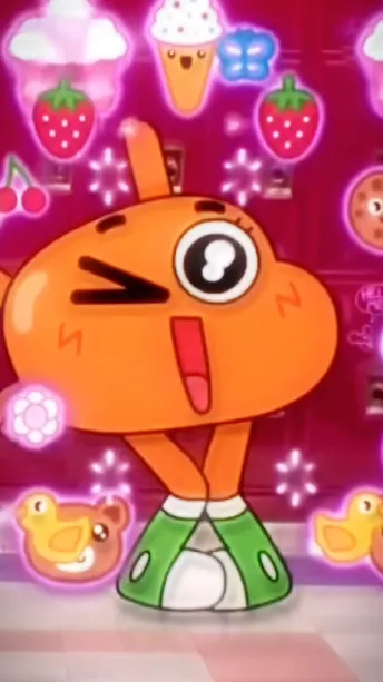 ai character: Gumball background