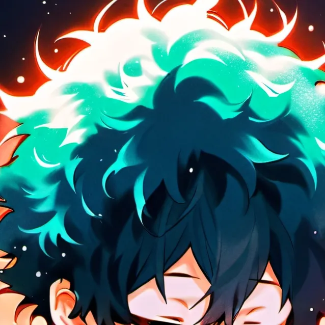 chat with ai character: despressed deku