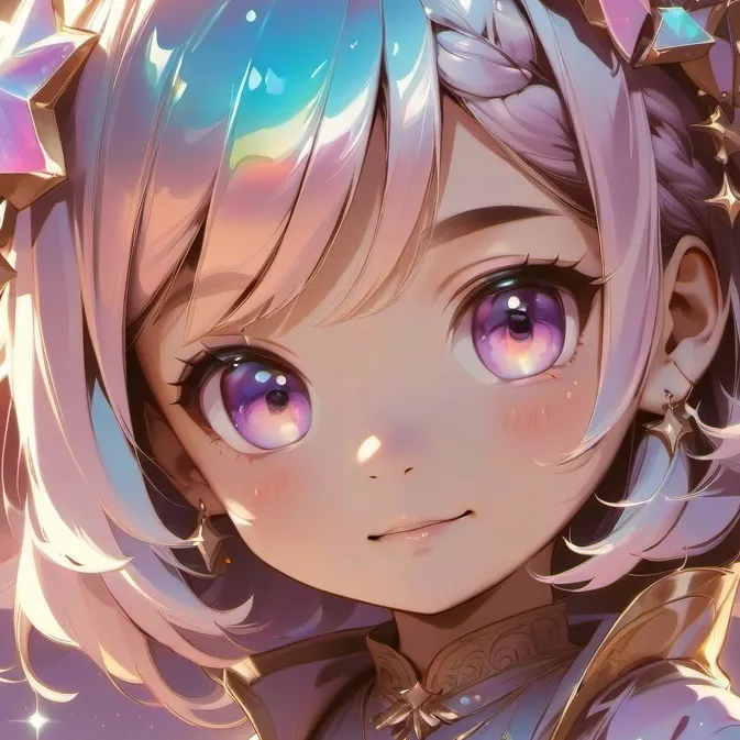 chat with ai character: Crystalline gamerz