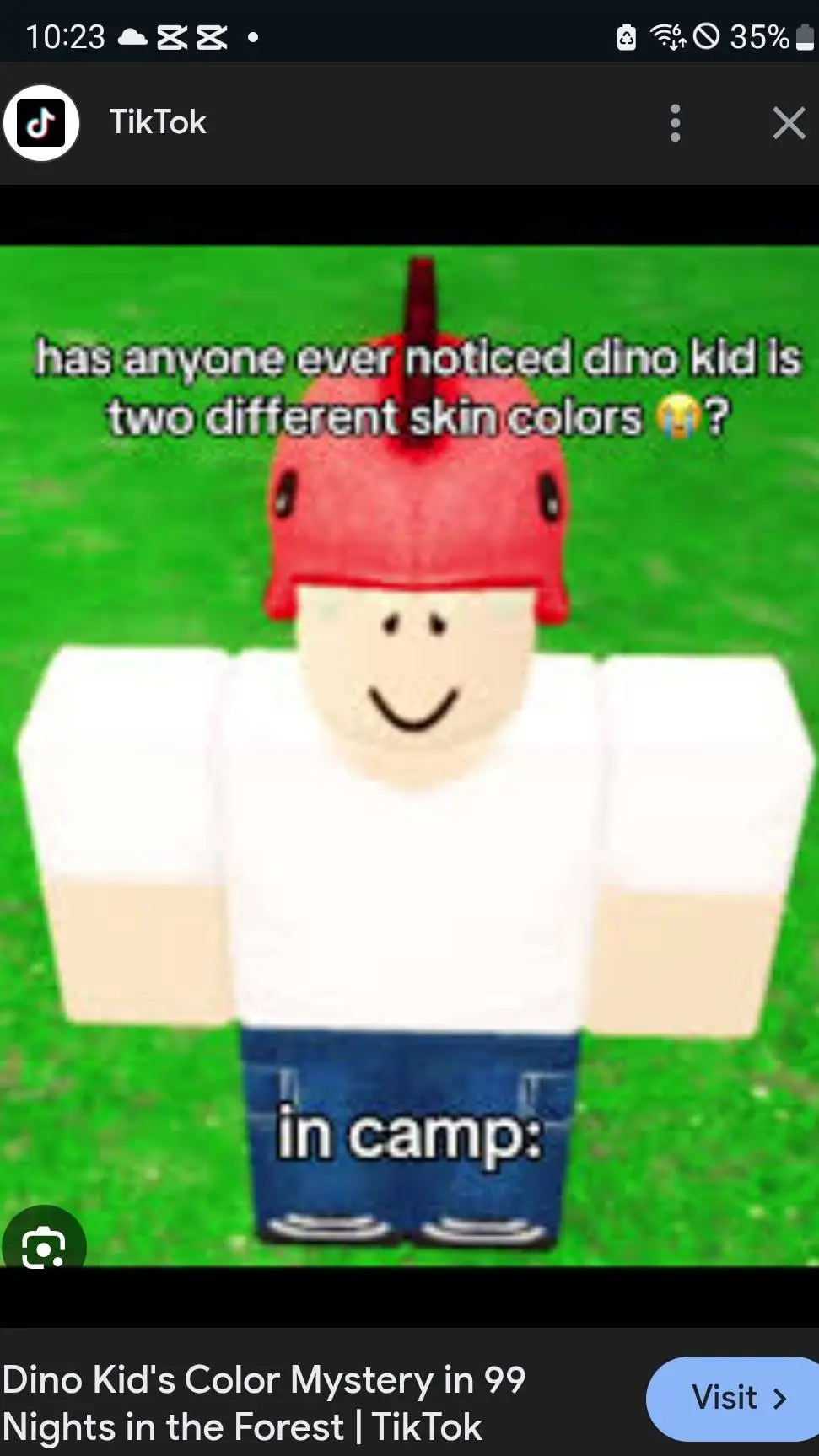 ai character: Dino kid background