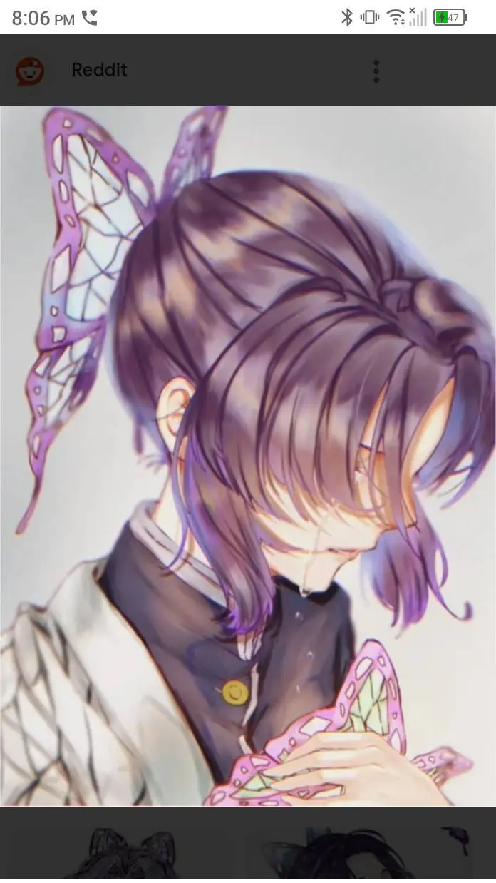 ai character: shinobu  background