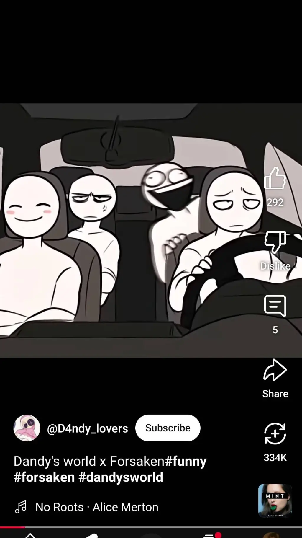 ai character: deer background