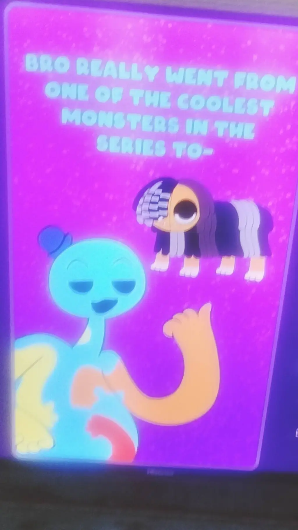 ai character: EMO YARNABY! background