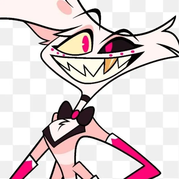 chat with ai character: Angel dust 